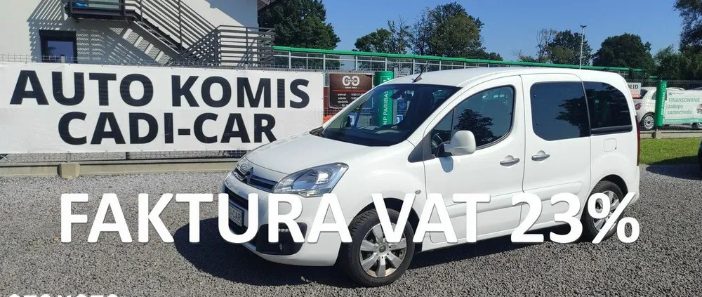 citroen berlingo śląskie Citroen Berlingo cena 43050 przebieg: 184000, rok produkcji 2018 z Krotoszyn